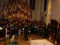 Chöre des Dekanates singen gemeinsam Vesper zum Hochfest des Hl. Wolfgang in der Pfarrkirche Pilsting