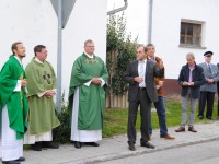 Begrüßung von Pfarrer Frantescu